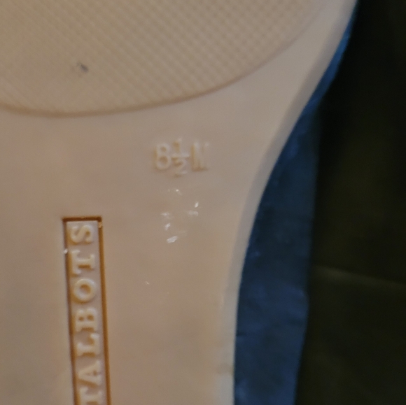 Talbots Francesca Bow Tie Classic black Mul Driving Tartan Flats Size 8.5 EUC - Picture 5 of 7